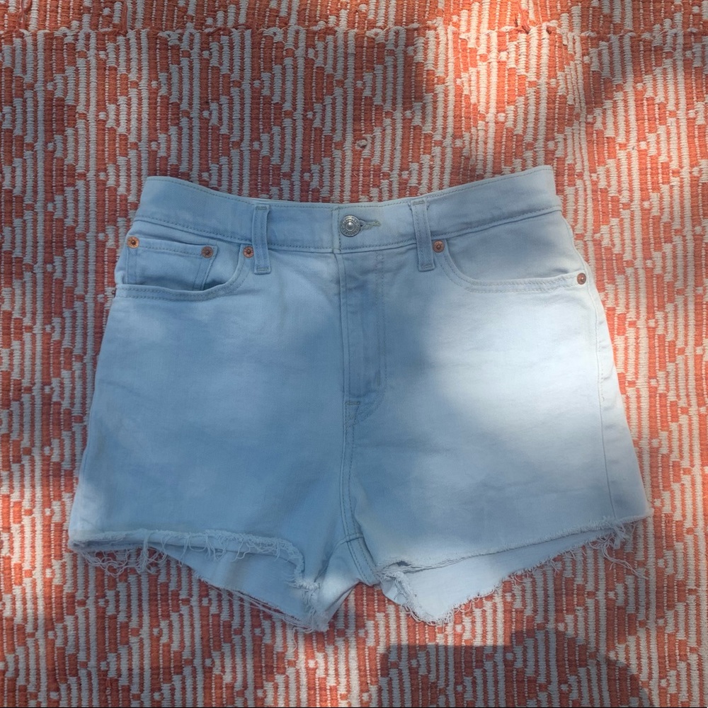 Levi’s High Rise Denim Shorts